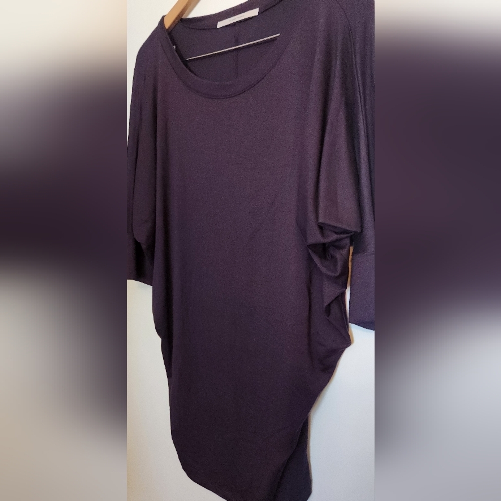 41 Hawthorn Women's Dark Purple Tunic - Picture 4 of 6